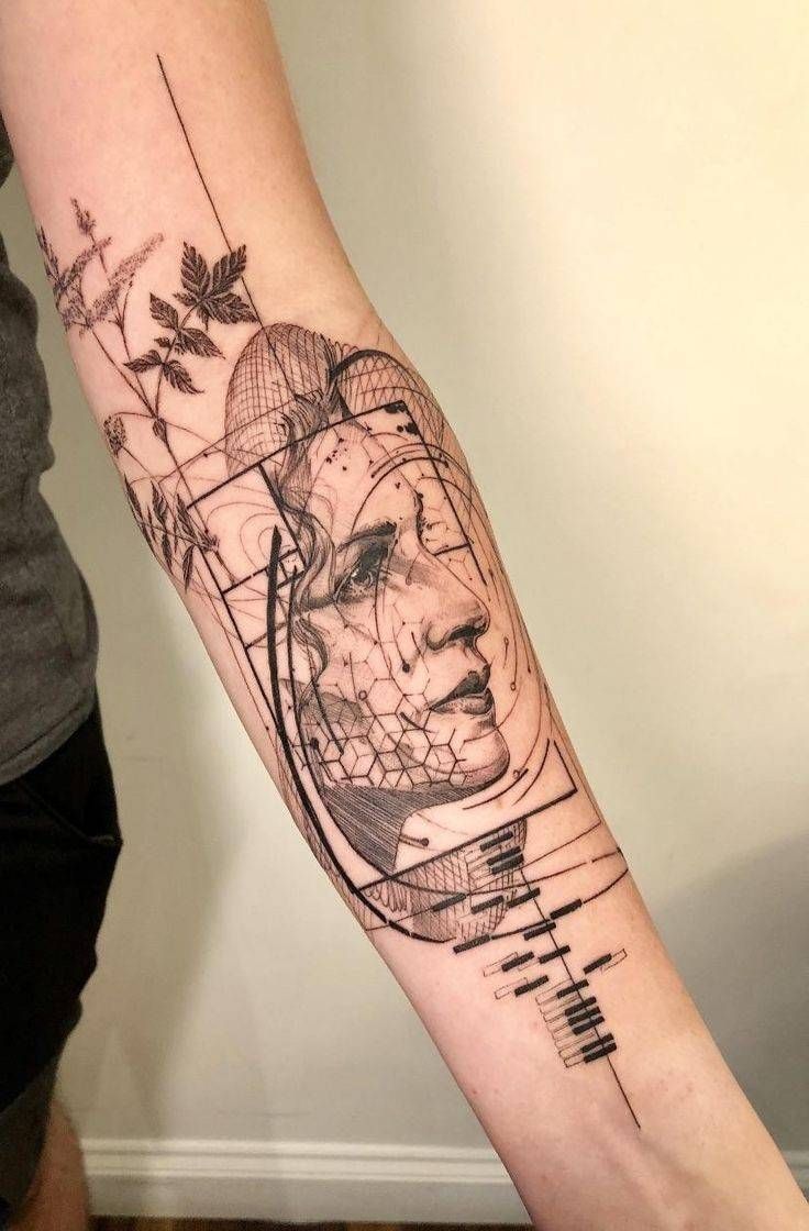 Social Tatuagem Geométrico