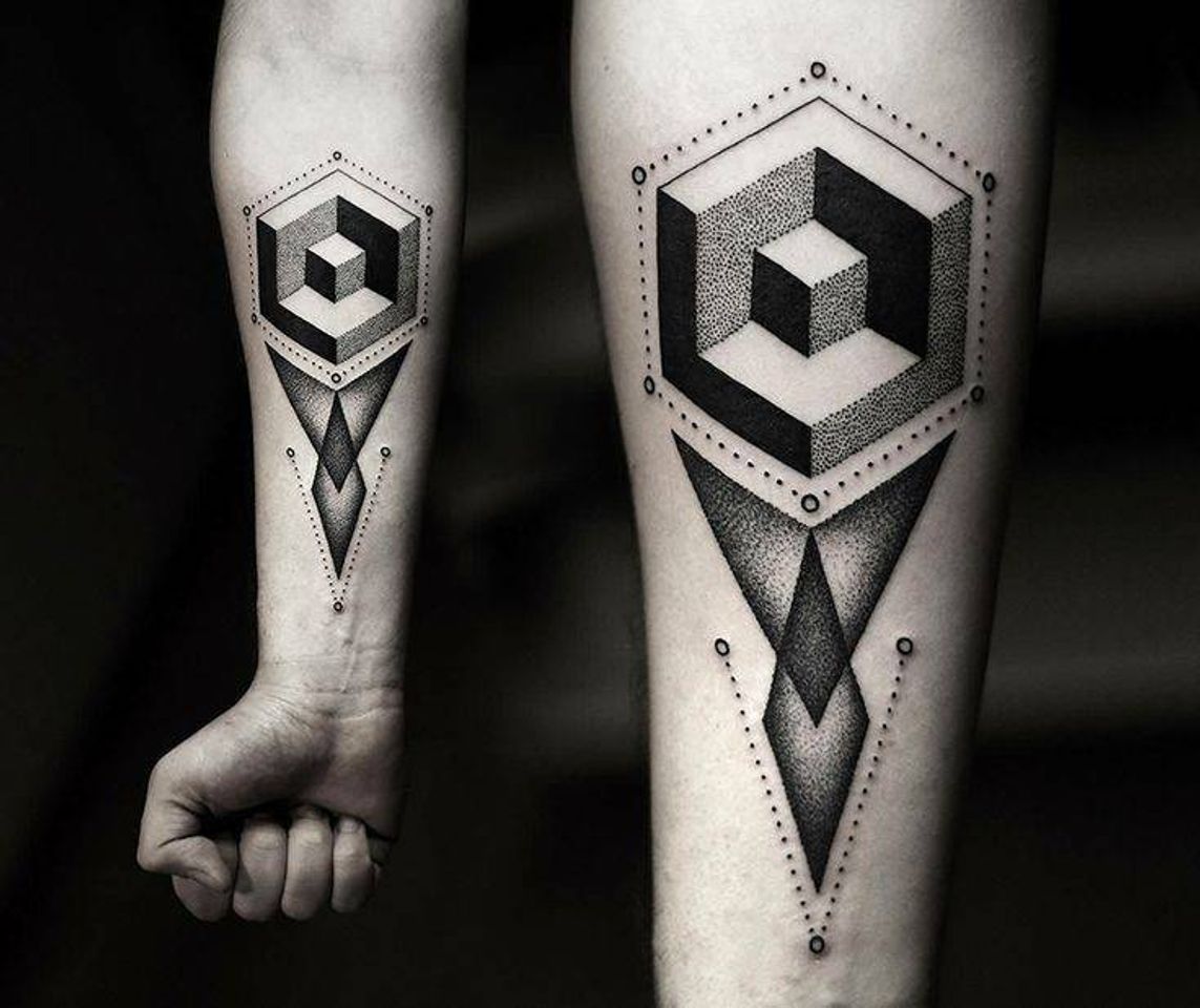 Social Tatuagem Geométrico