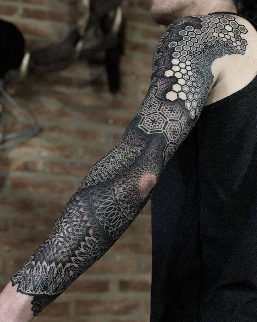 Social Tatuagem Geométrico