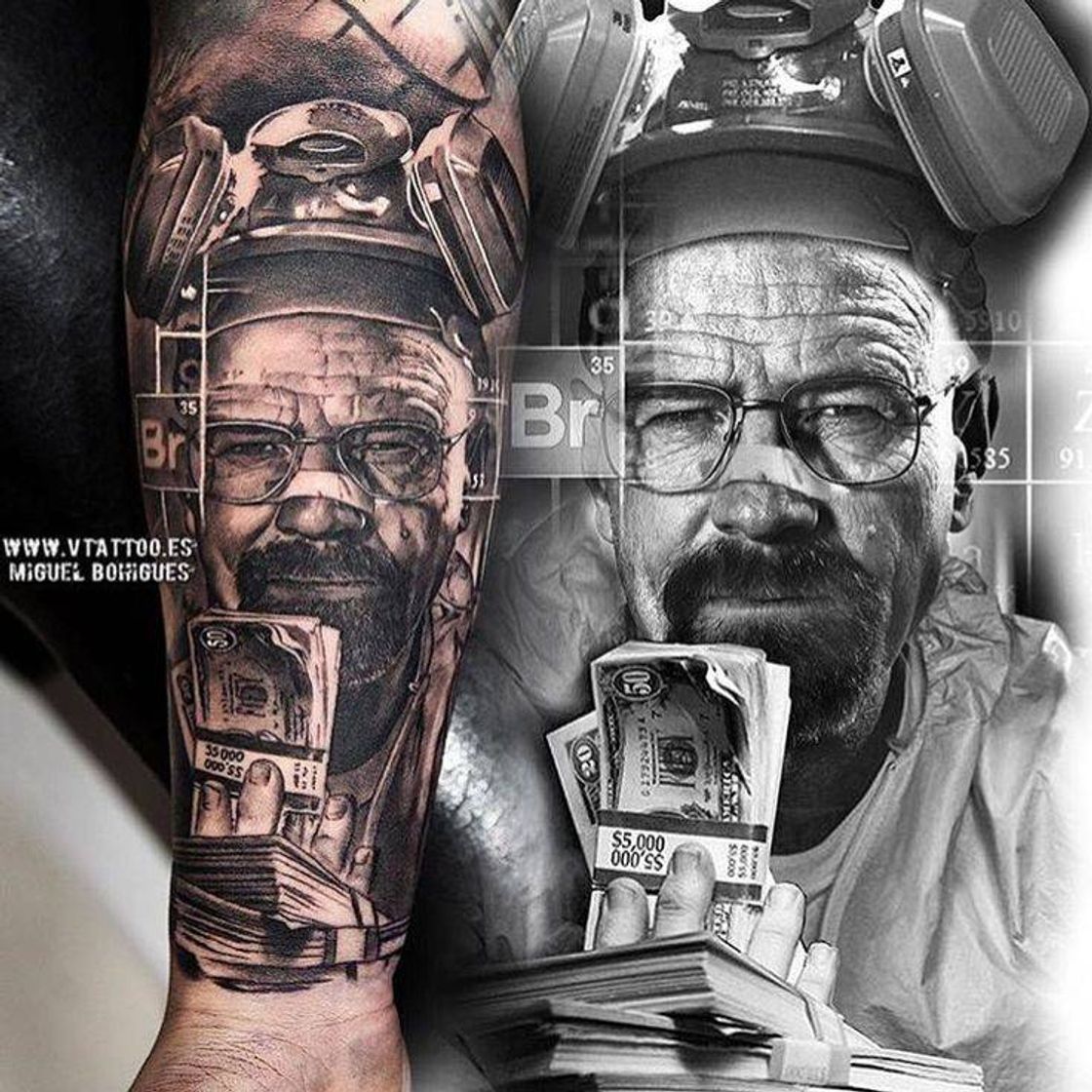 Social Tatuagem Realista