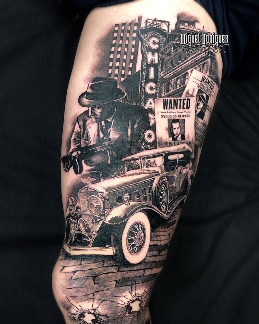 Social Tatuagem Realista