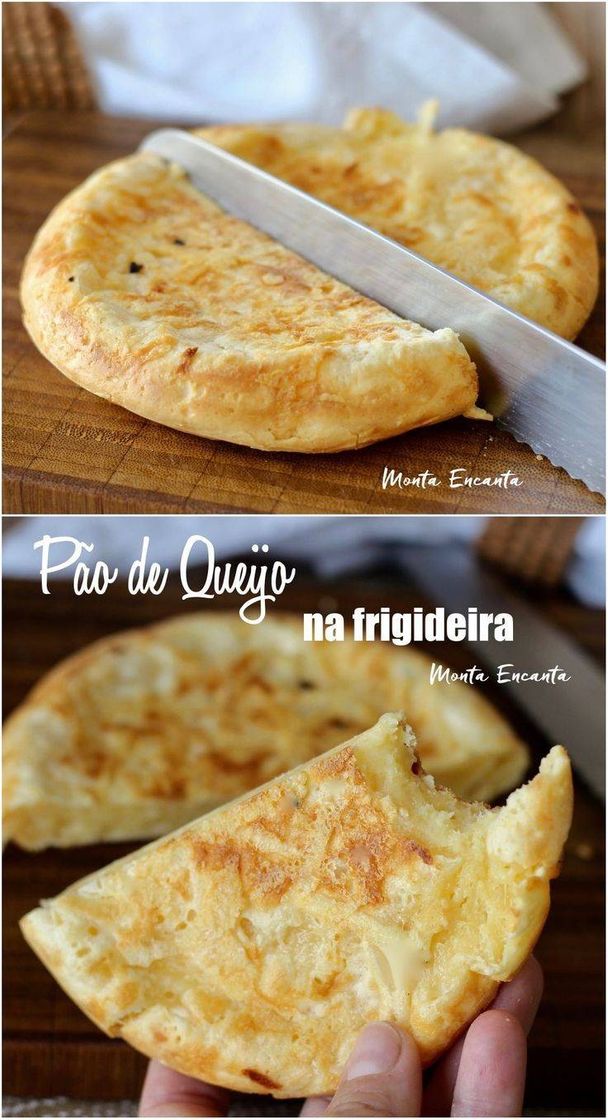 Fashion Pão de queijo na frigideira