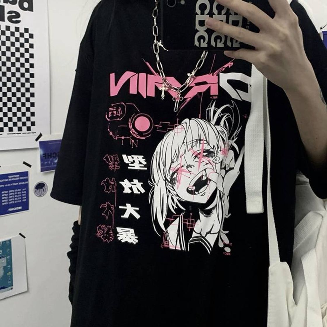 Fashion Camisa anime 