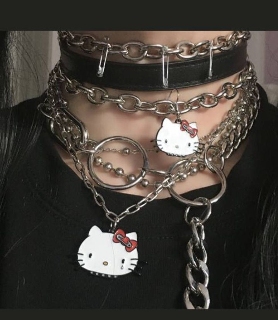 Moda Chocker Hello kitty