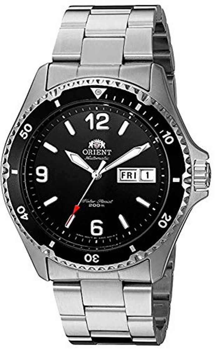 Reloj de Plata de Cuerda Manual Mako II Orient para Hombres