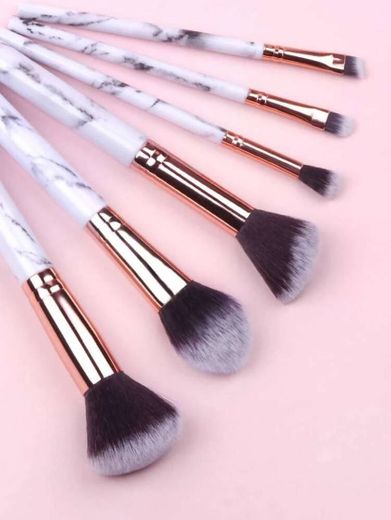 Marble makeup brushes 🖌