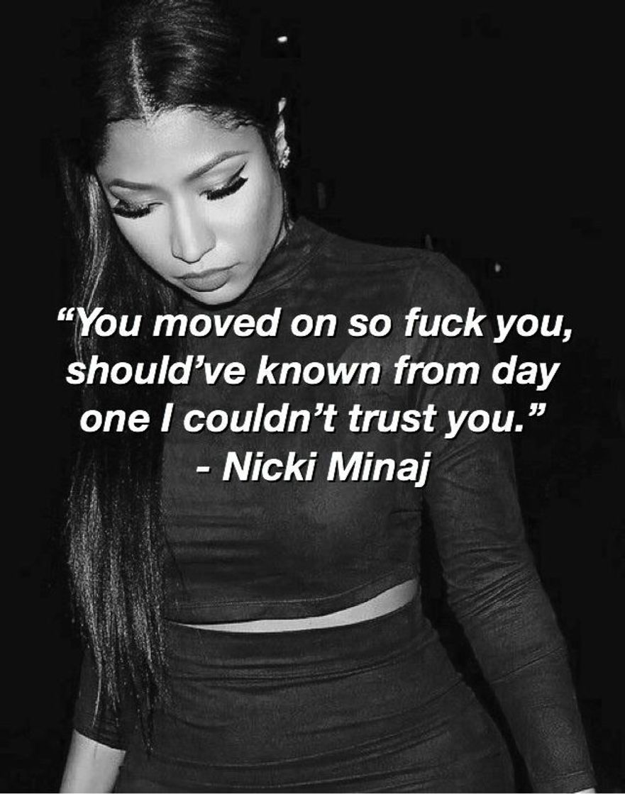 Fashion Frase By Nicki Minaj 