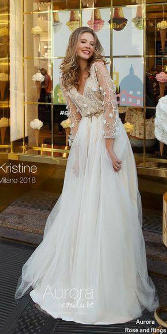 Fashion Bohemian wedding dress