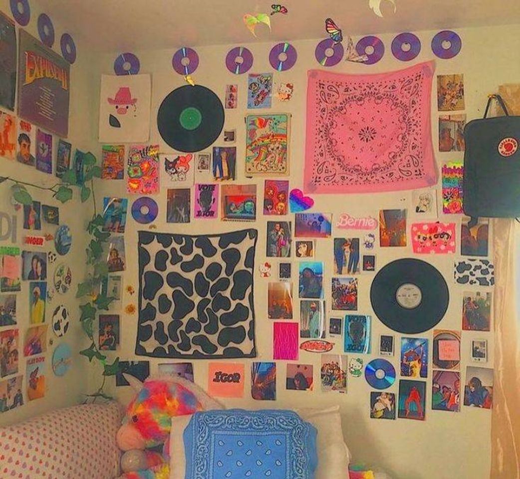 Decoração de quarto indie