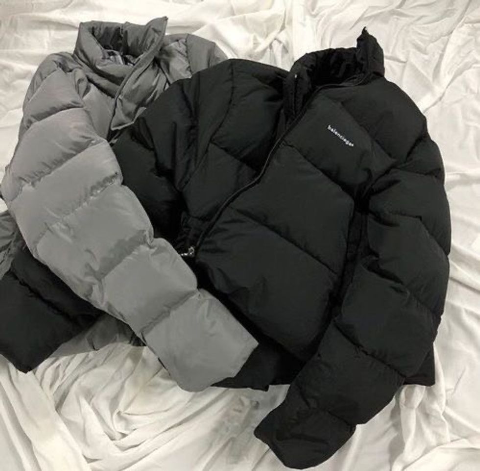 Fashion puffer jacket