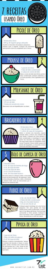 Fashion Receitas com Oreo 