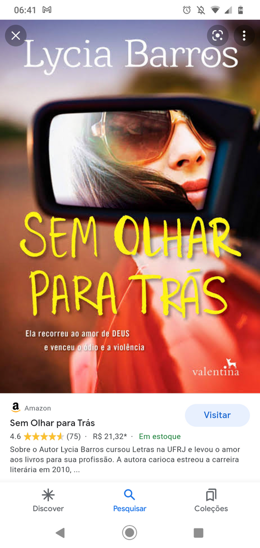 Libro Sem olhar para trás 