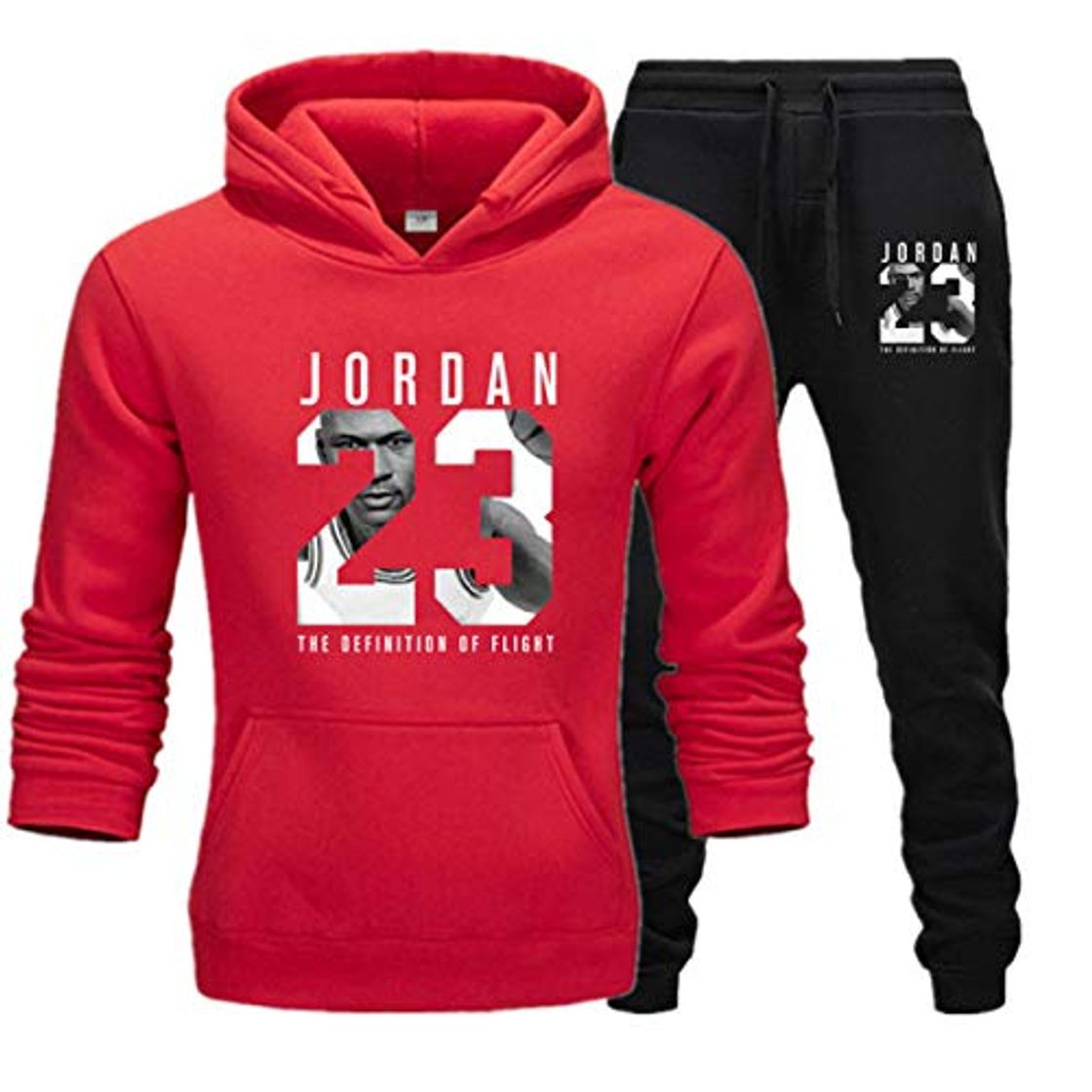 Social Jordan 23# - Chándal deportivo de invierno para hombre