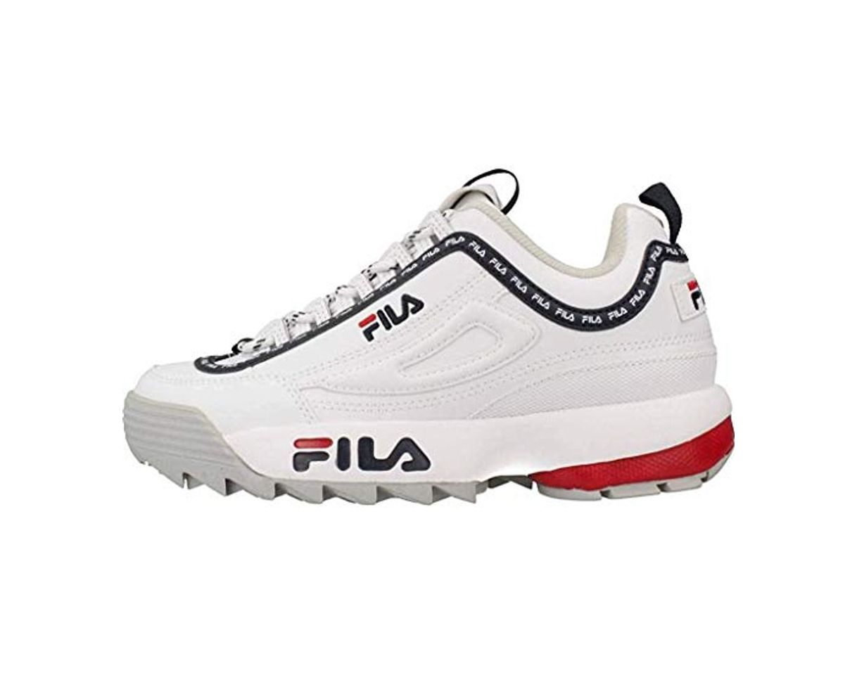 Social Fila 1010302 - Zapatillas Mujer Color Blanco Talla