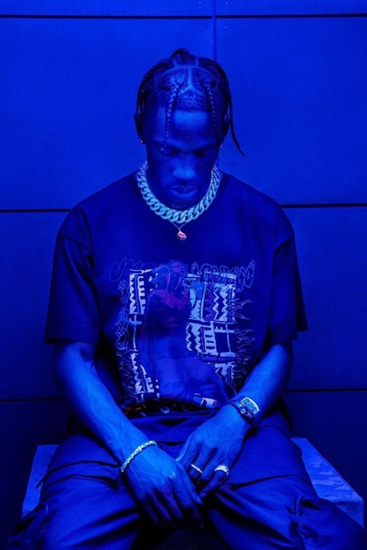 Moda Travis scott blue bro 😎💙