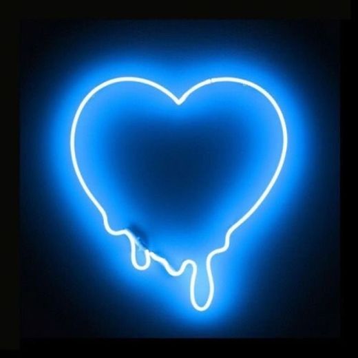 Coração neon
