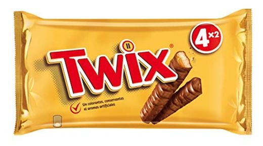 Twix - Barritas de galleta y caramelo cubiertas de chocolate