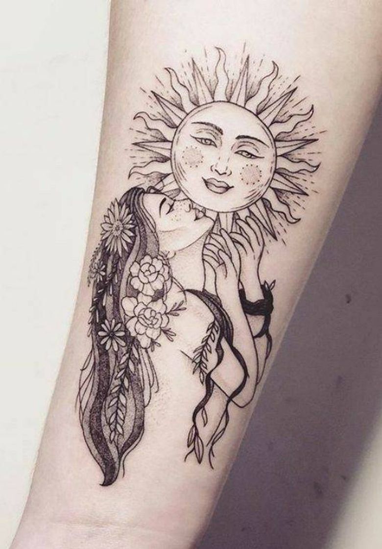 Moda Tatuagem de inspiração 