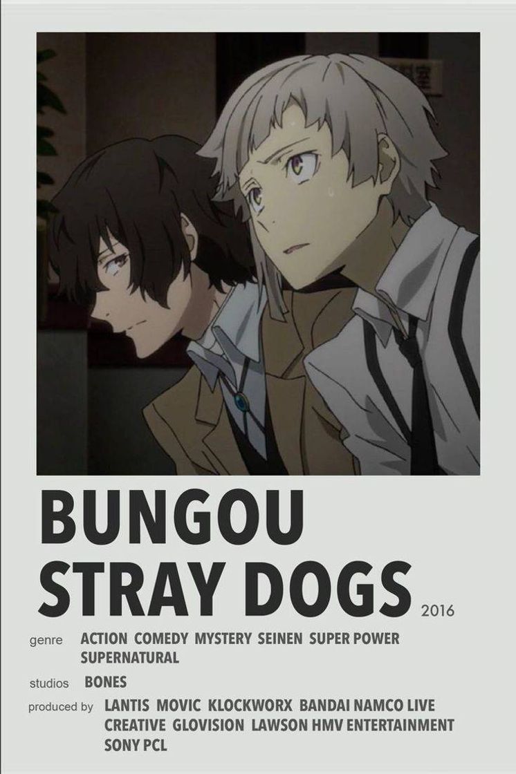 Fashion Bungou stray dogs 