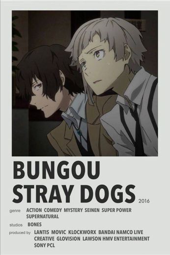 Bungou stray dogs 