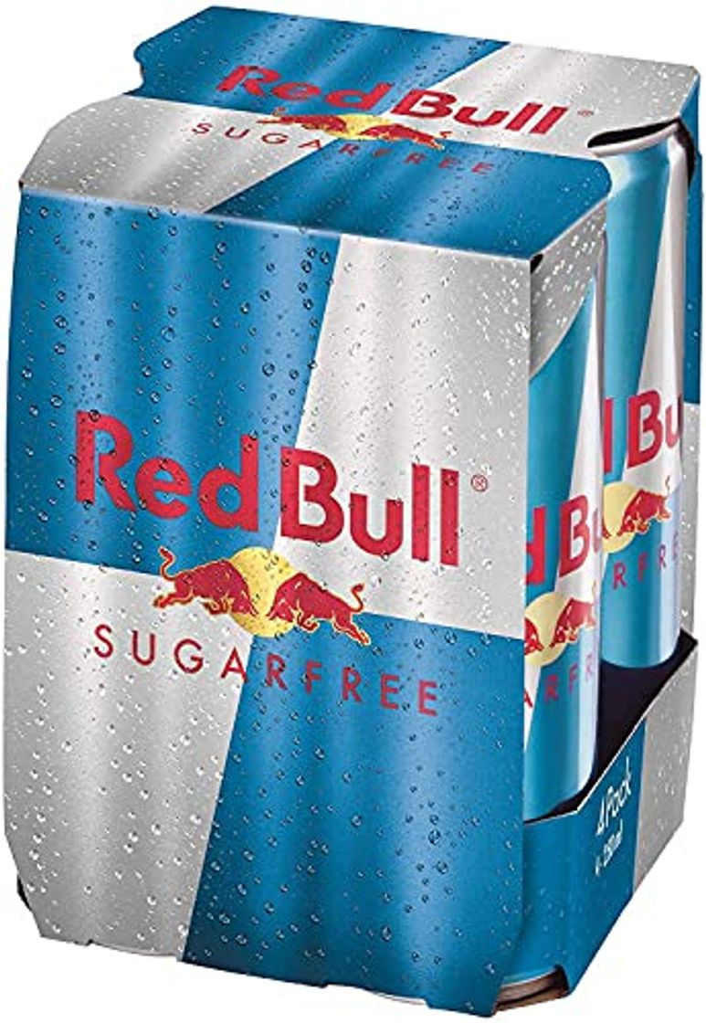 Producto RED BULL bebida energética sin azúcar pack 4 latas 25 cl