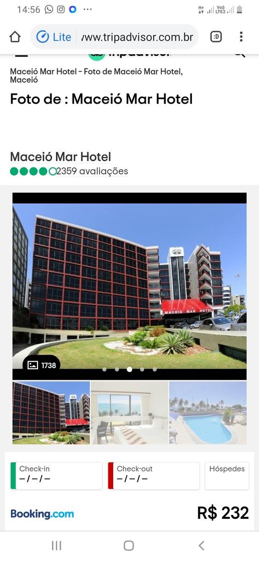 Lugar Maceió Mar Hotel