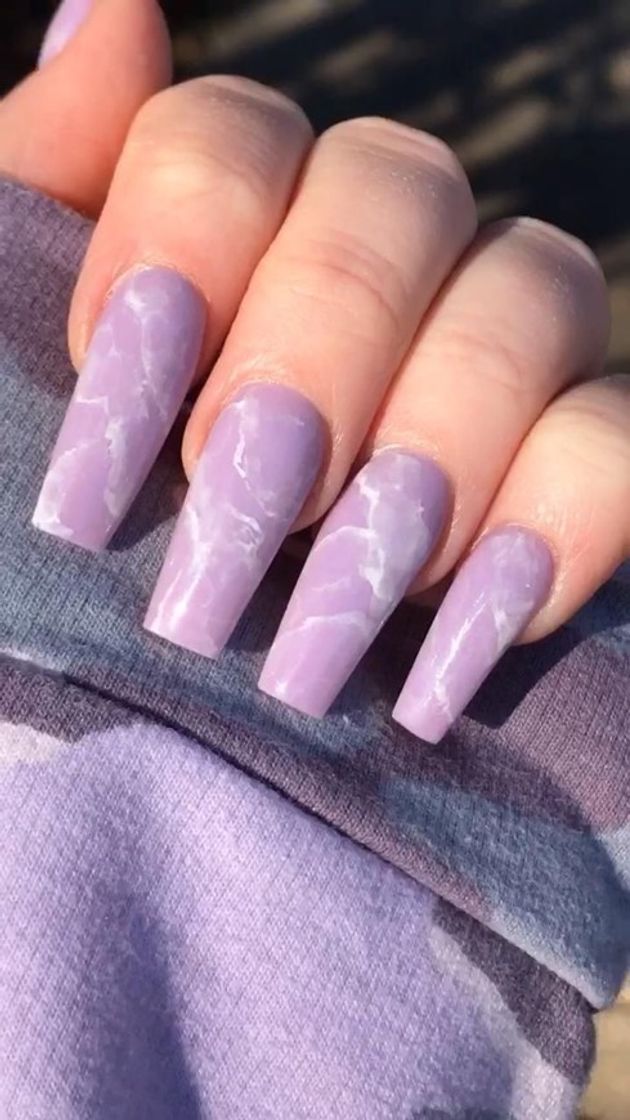 Fashion unhas lilás 💜