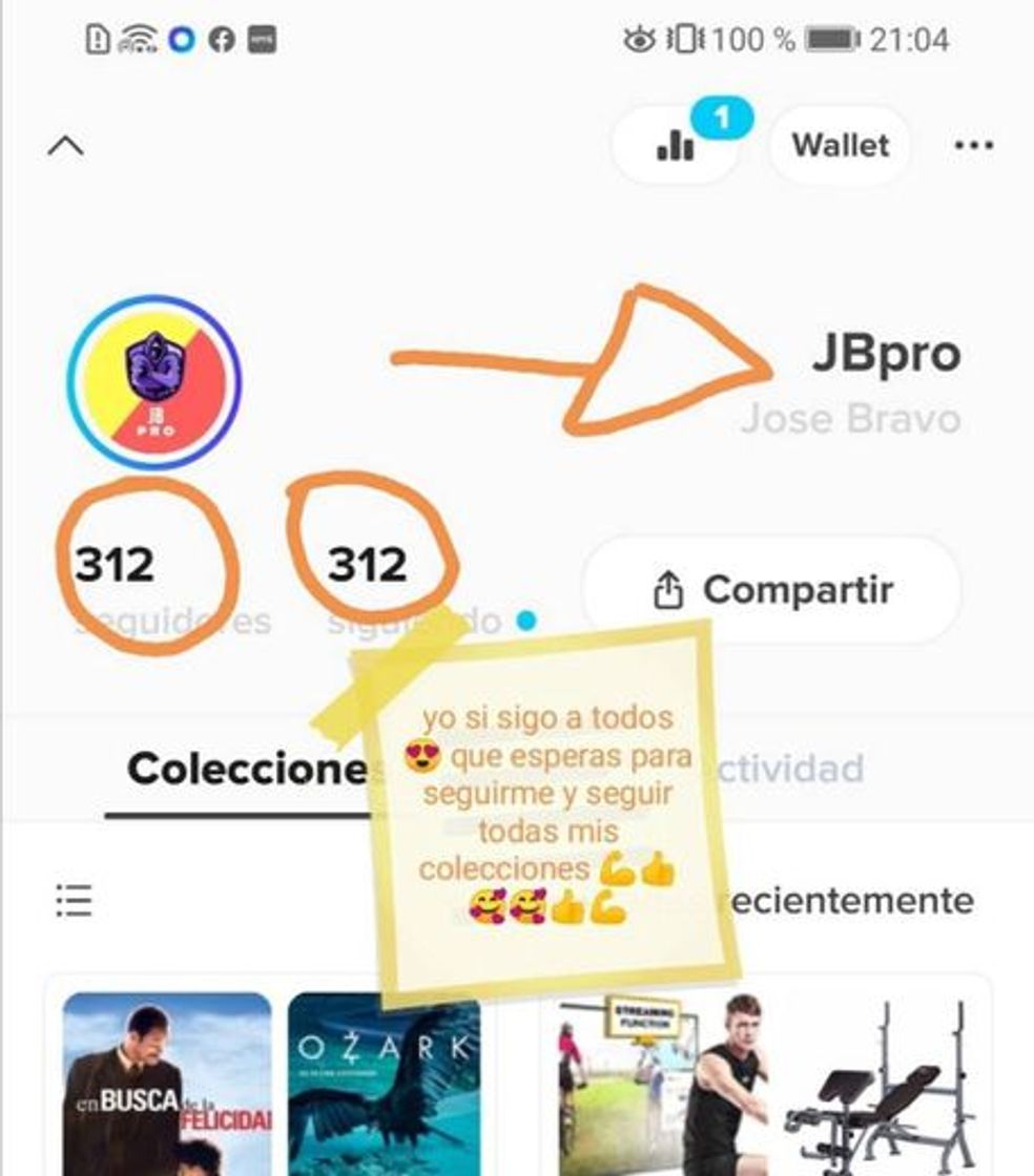 Moda SIGUIENDO A TODOS🥰👍💪💲💲