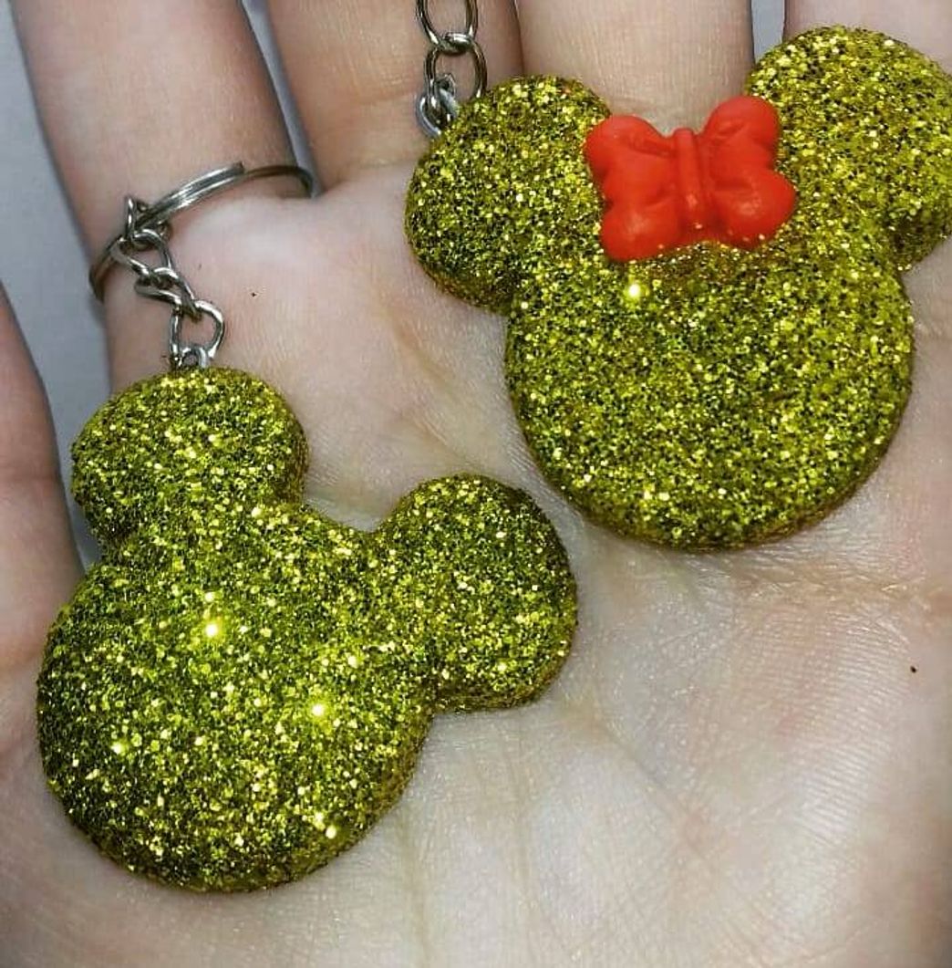 Moda Chaveirinhos Mickey e Minnie