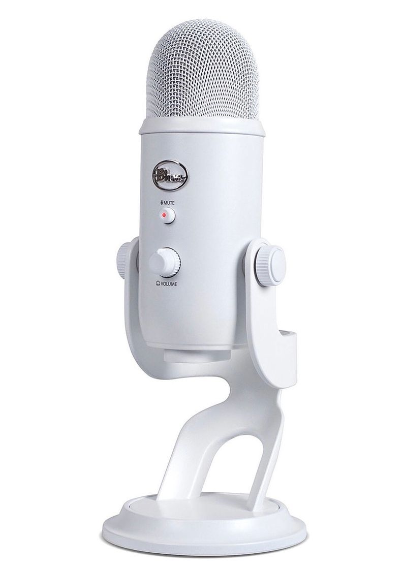 Moda Micro Blue Yeti X Blanco