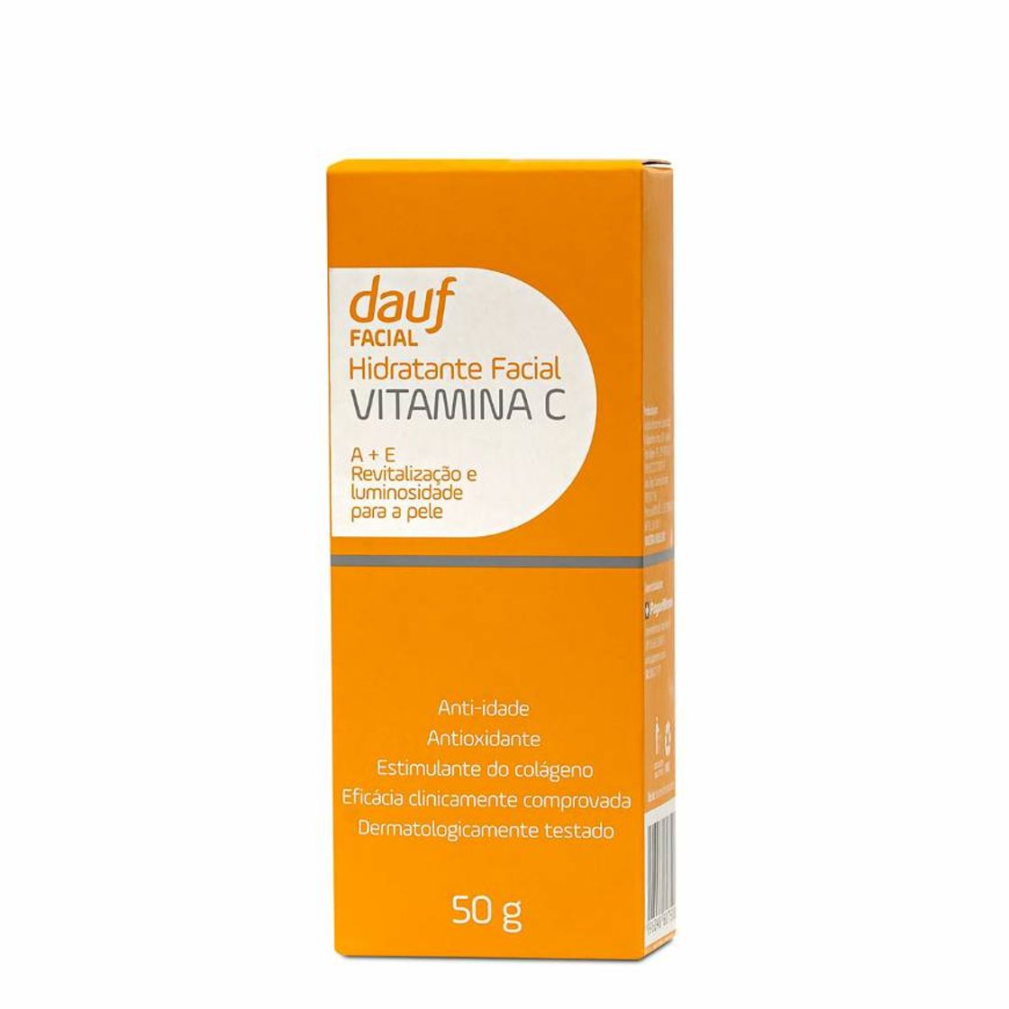 Fashion Hidratante Facial Dauf Vitamina C 50g - Pague Menos