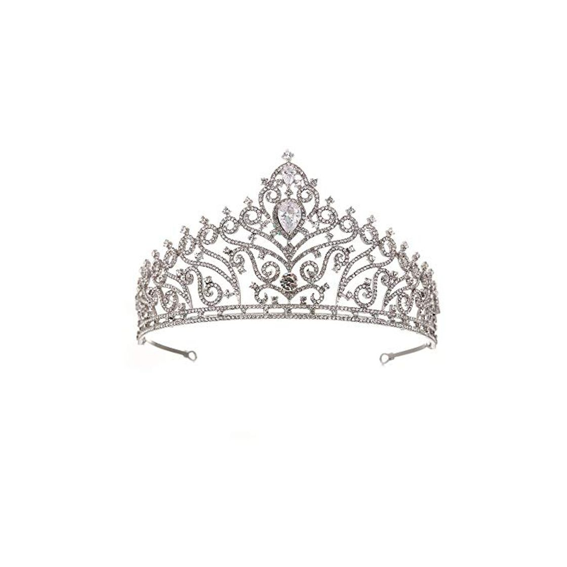 Producto MLDSJQJ Novos Coroas Tiara De Casamento Da Noiva Prata Banhado De Cristal