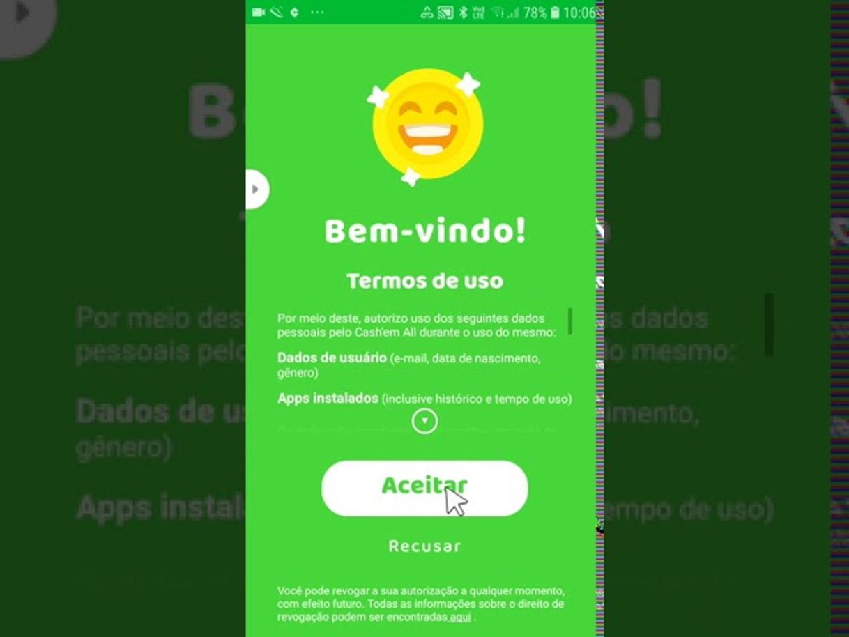 App Ei, acabei de encontrar um App que dá dinheiro ao jogar! 