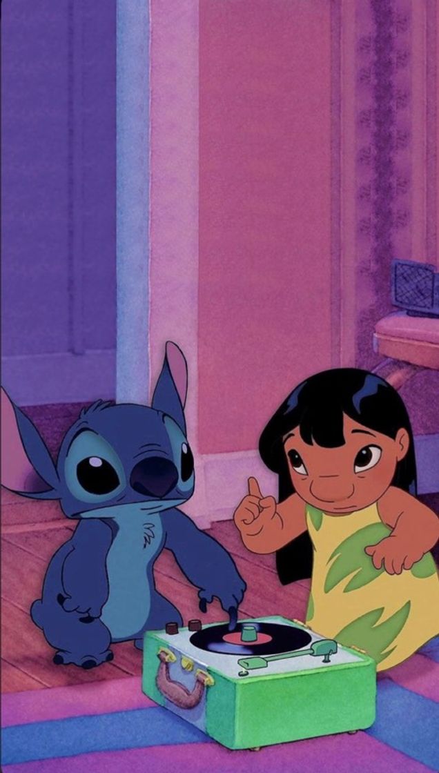 Moda Wallpaper lindo de Lilo and Stitch :)