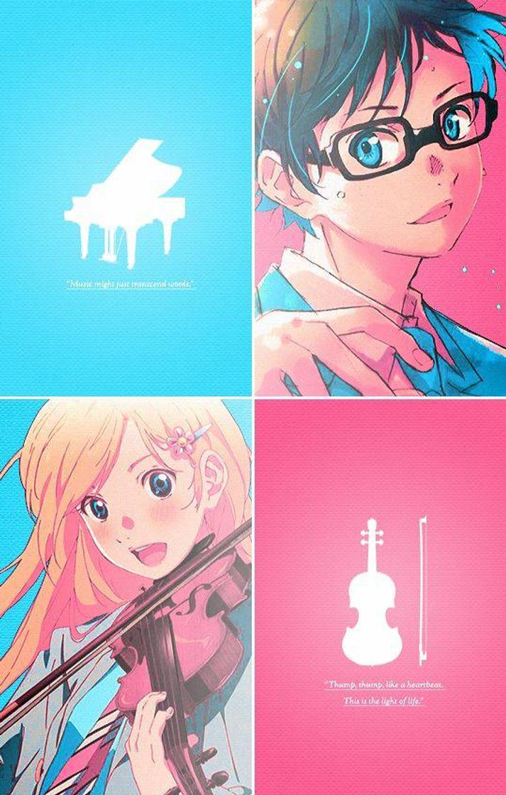 Moda Shigatsu wa kimi no uso, Your Lie in April