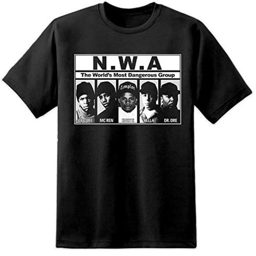 NWA Album T Shirt Easy E Dr Dre The Chronic Ice Cube