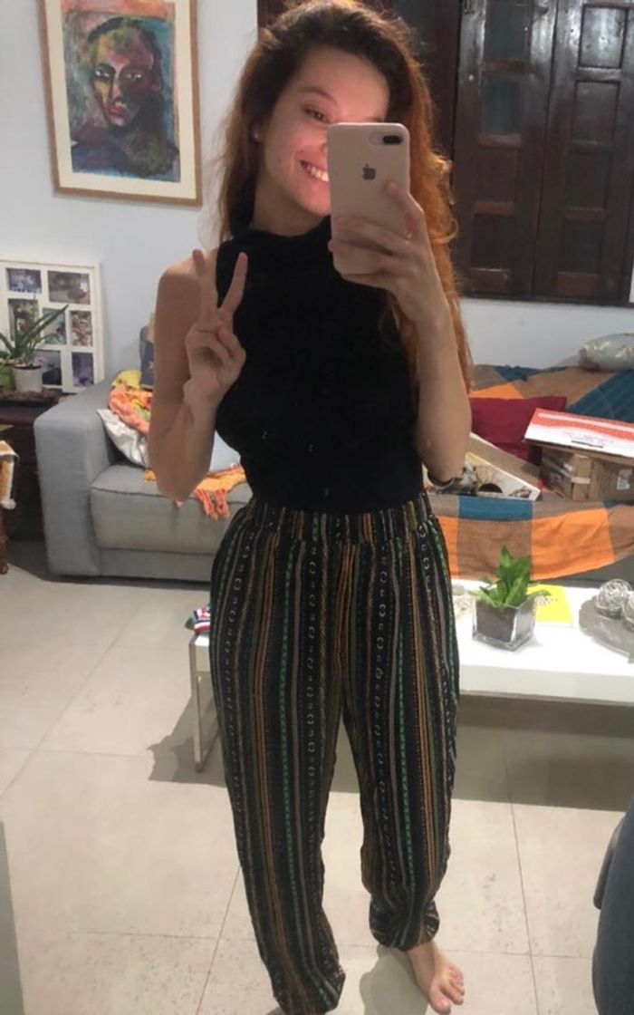 Moda Calça boho