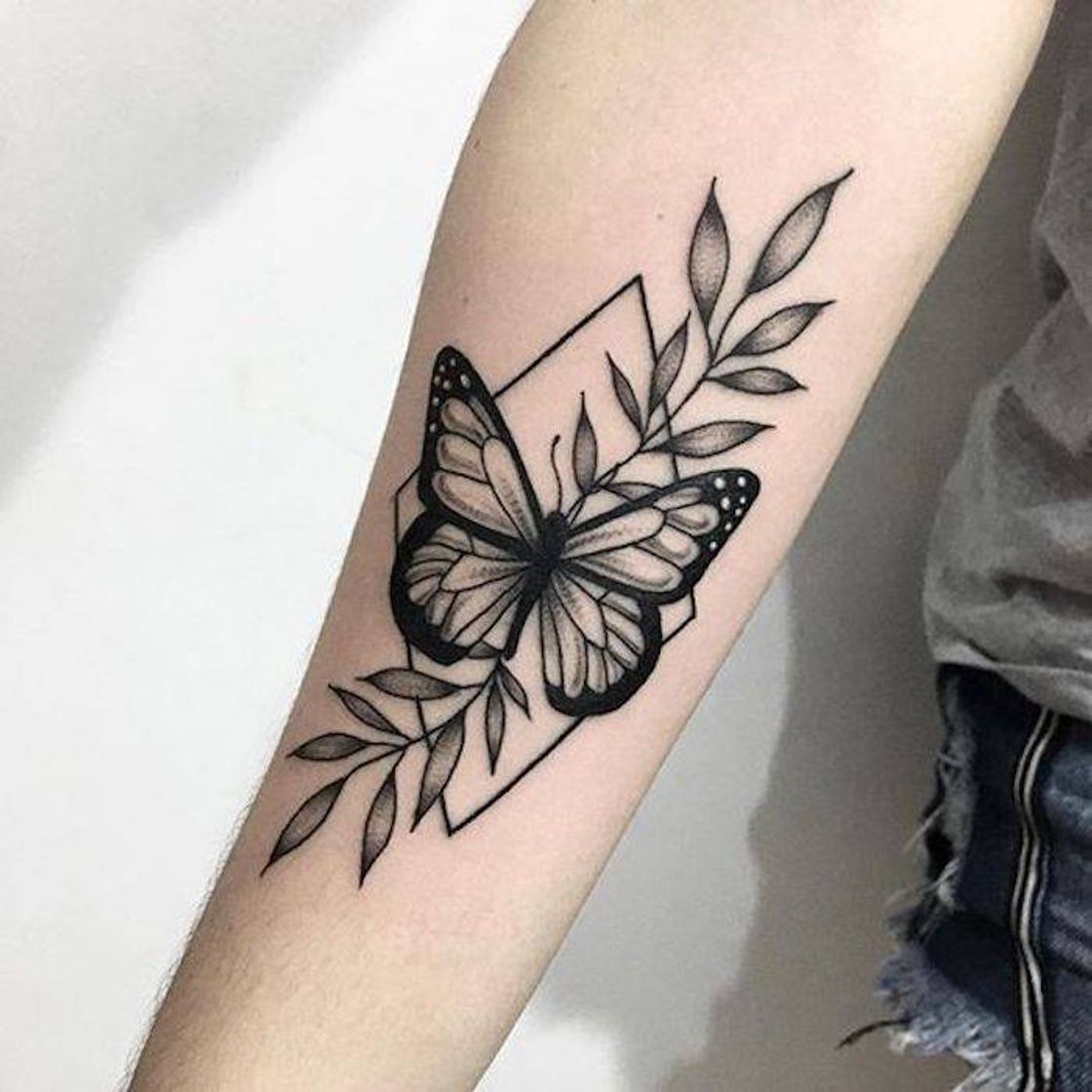 Fashion Tattoo de borboleta 