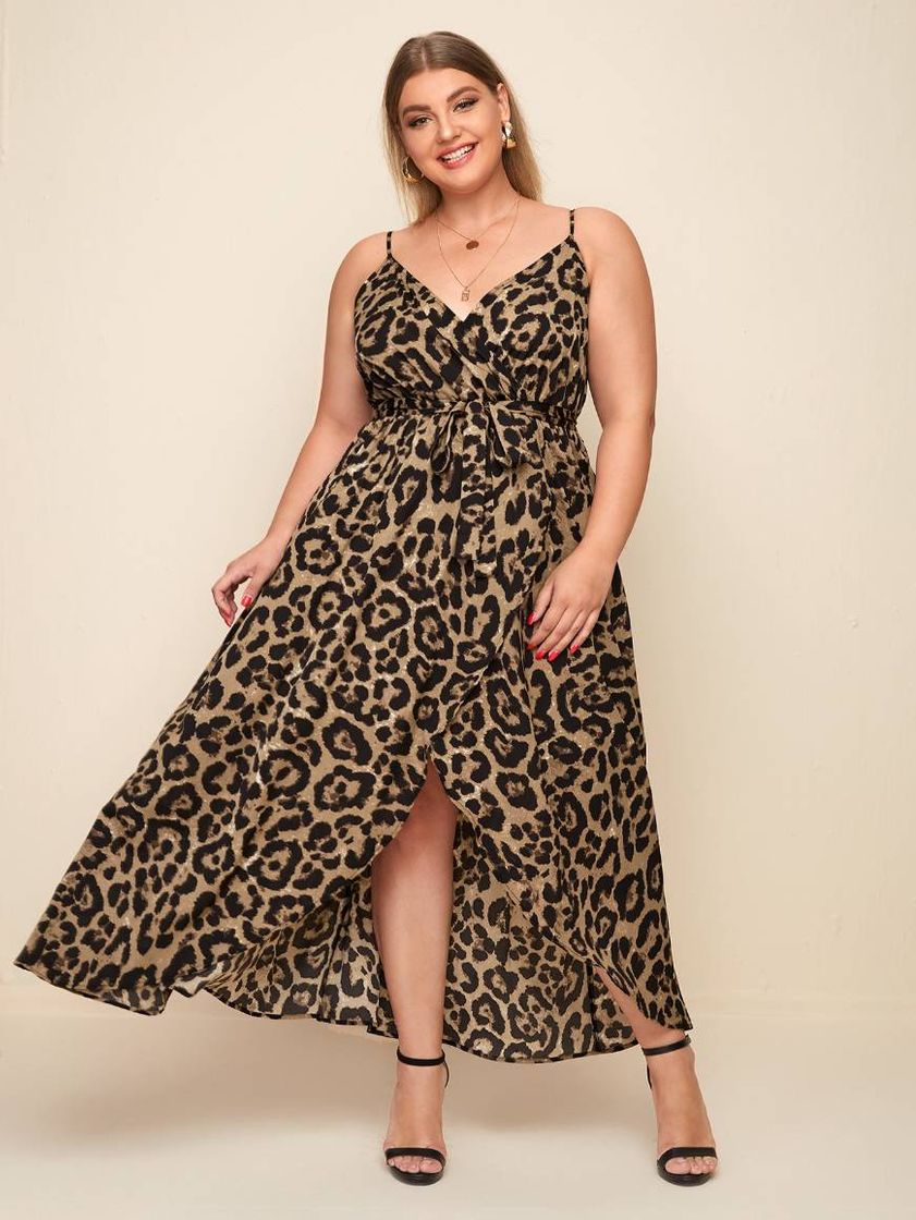 Moda Vestido Plus Size