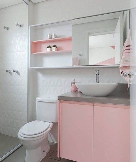 Banheiro Rosa 