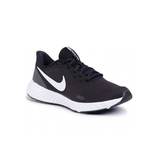 Nike Revolution 5, Running Shoe Unisex-Child, Black