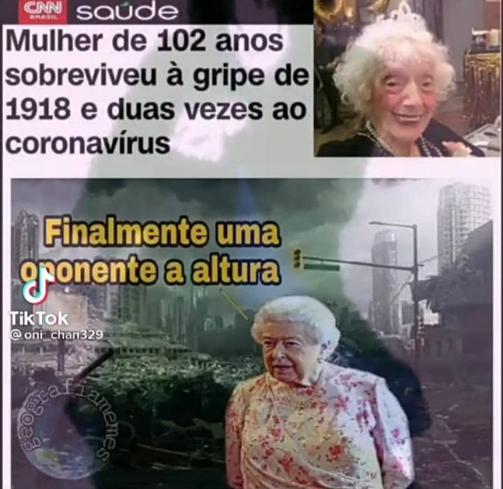 Fashion Meme da rainha Elizabeth