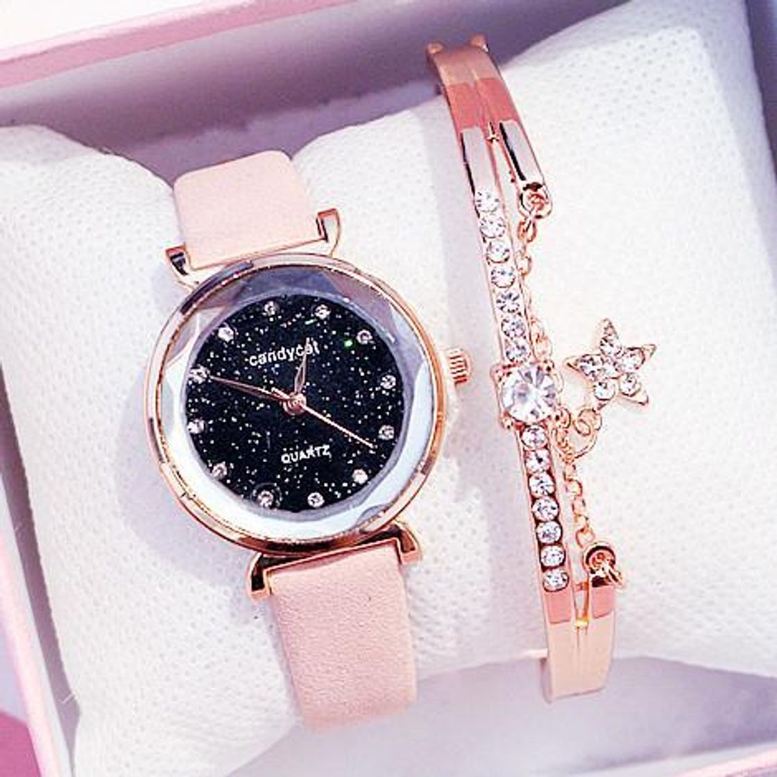 Social Starry Sky Diamond Bracelet Watch