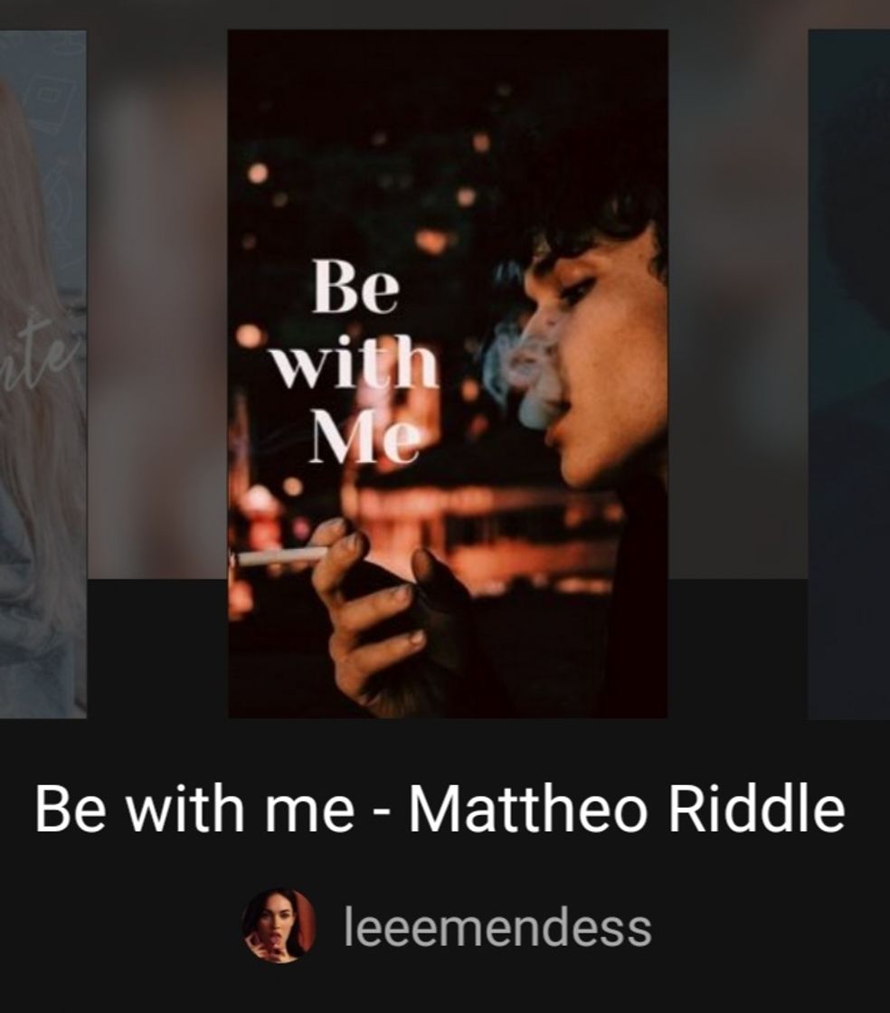 Books Be with me - Matheo Riddle