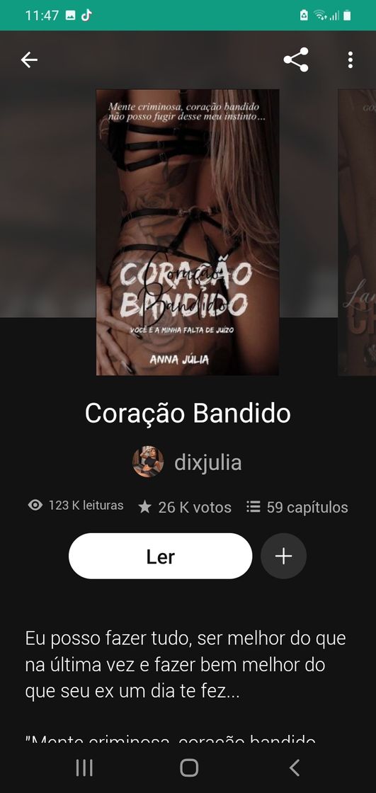 Libro Coração Bandido 