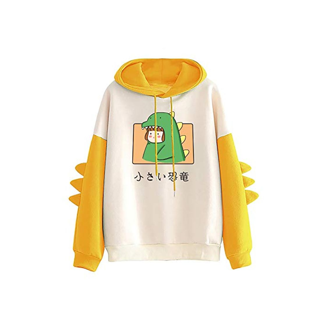 Fashion Sudadera con Capucha de Dinosaurio para Mujer Tops Kawaii de Manga Larga para niñas