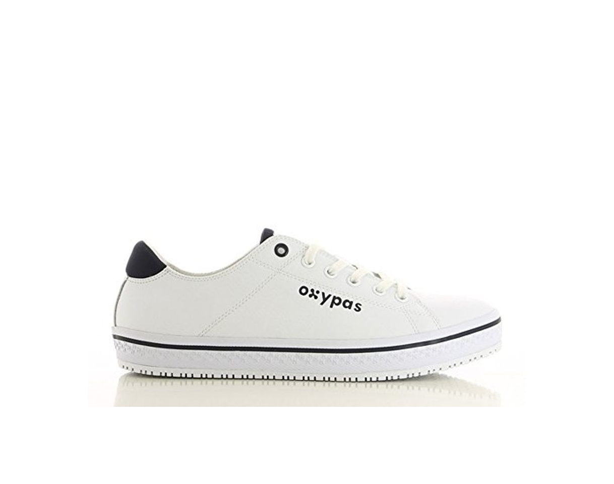 Fashion Oxypas Clark - Zapato profesional con cordones con suela antideslizante Oxygrip