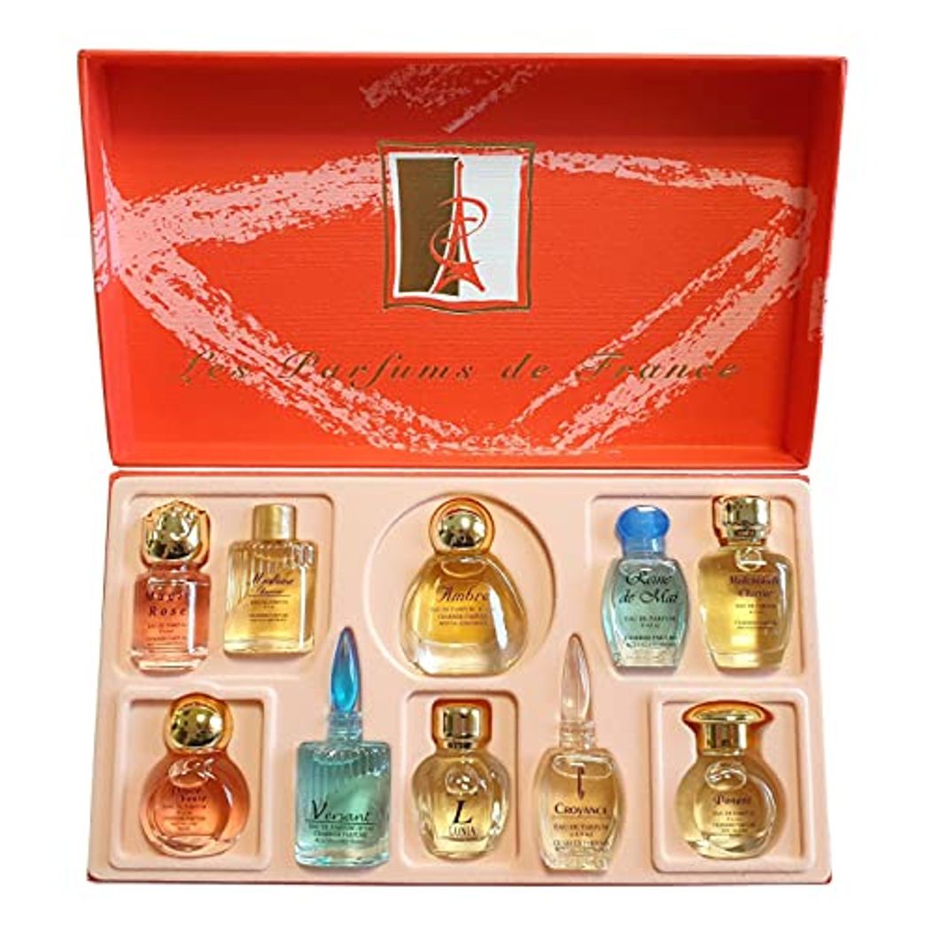 Social Charrier Parfums Luxe Top Ten – Estuche de 10 agua de Printemps Miniatures total 53