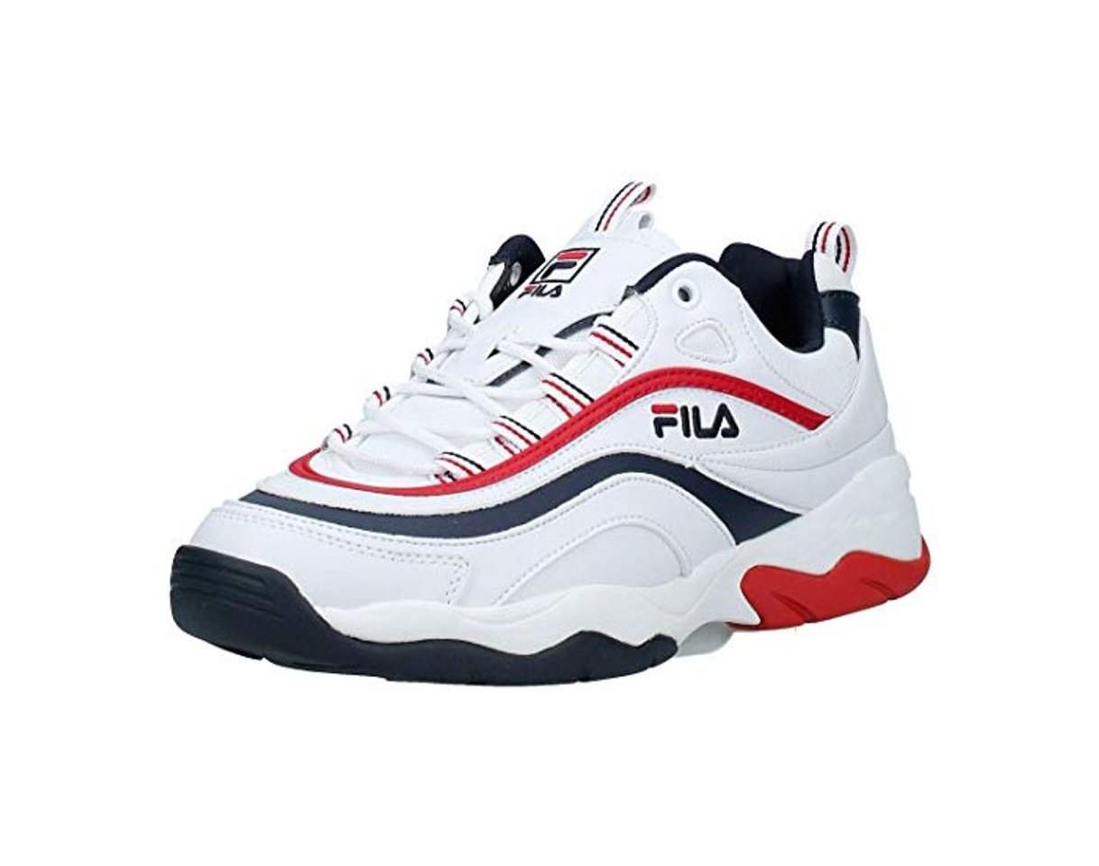 Moda Fila Ray F Low, Zapatillas Hombre, Blanco