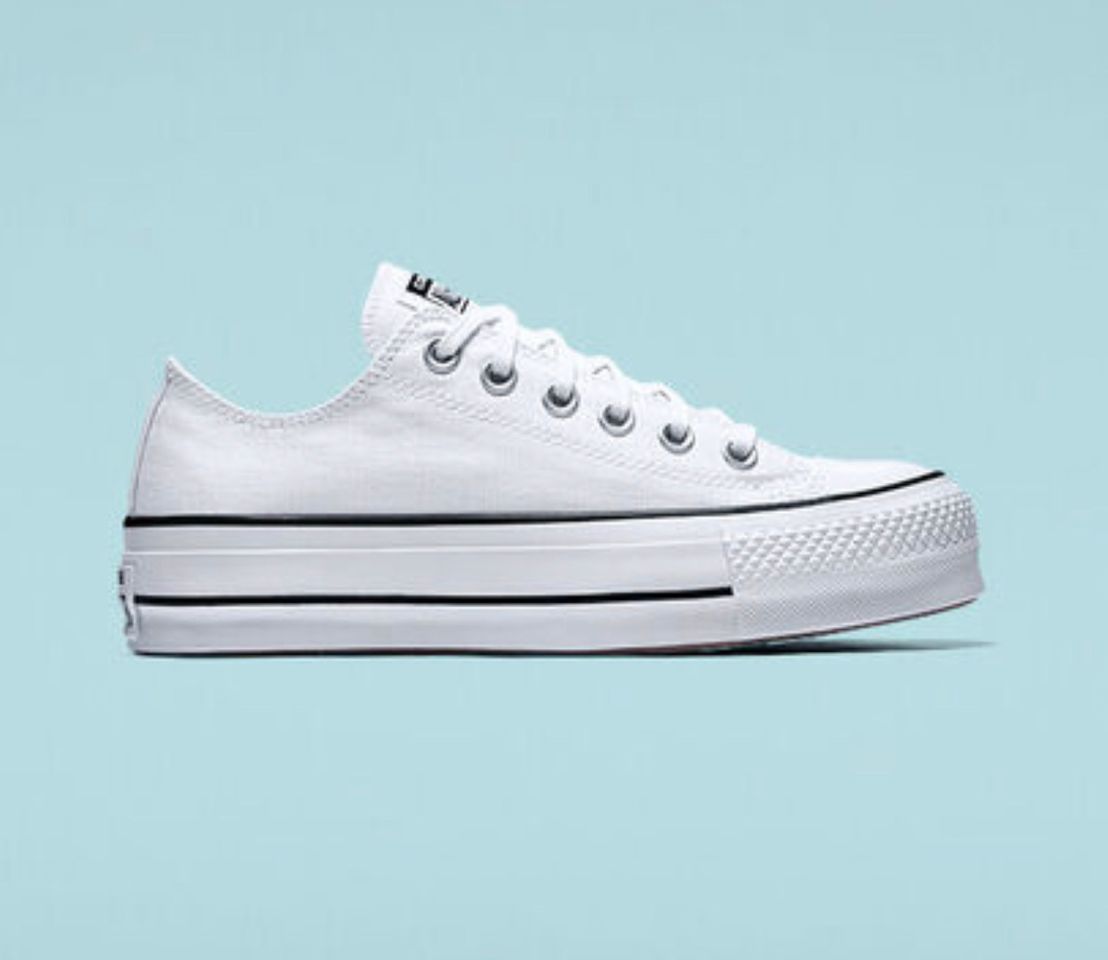 Moda Converse plataforma corte bajo 